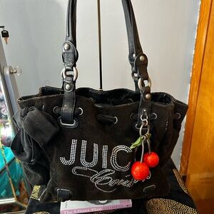 Juicy Couture Vintage Black Daydreamer Bag